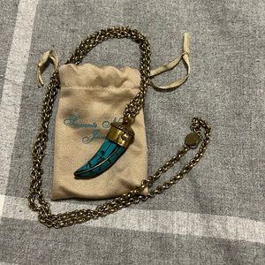 Soixante Neuf Large Vintage Inspired Horn Necklace